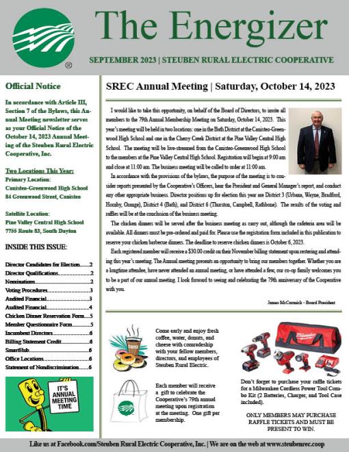 September 2023 Newsletter